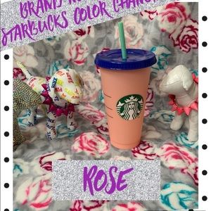 NWOT Starbucks color-changing cup